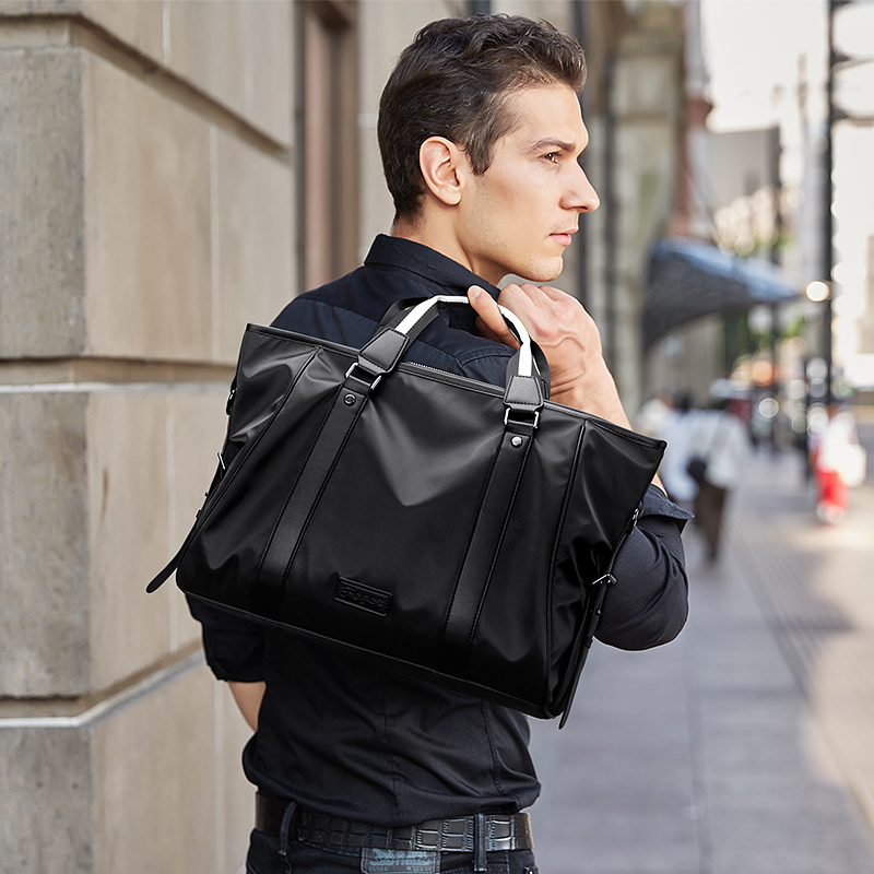 斐格手提包男士休闲单肩牛津布背包 斐格男士包袋