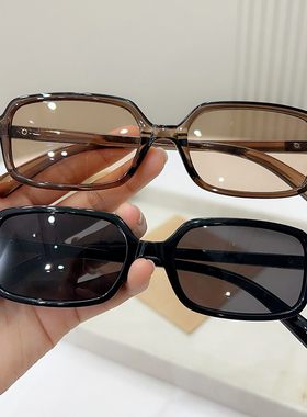 网红墨镜男ins街拍复古眼镜女太阳镜大框明星同款眼睛2025新款潮
