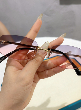 亏本清仓海边墨镜女防紫外线高级感gm夏男士太阳镜潮流网红眼镜