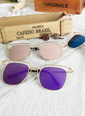 【清仓捡漏】太阳镜女士优雅个性圆脸韩版复古网红墨镜明星款眼镜