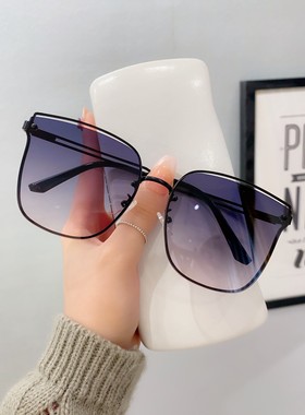 墨镜女士亏本清仓时尚黑色眼镜