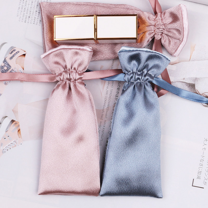 口红 袋 唇膏收纳袋迷你包束口袋简约小袋便携抽绳旅行随身包邮,淘宝优惠券,粉丝福利购,淘宝优惠卷