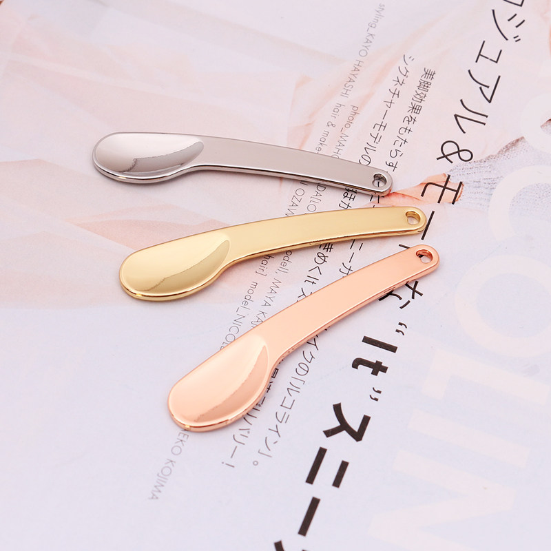 金属面霜 勺 眼霜粉霜挖勺挖棒 小勺子分装勺粉底勺刮棒 两件包邮,淘宝优惠券,粉丝福利购,淘宝优惠卷