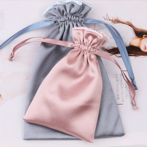 Сумка для хранения, портативная небольшая сумка, помада, кушон, барсетка, сумка для путешествий, скандинавский стиль, пробник, на шнурках