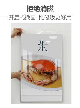 电梯广告框铝合金相框安全护角