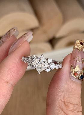 爆款小红书千金感开口可调节饰品