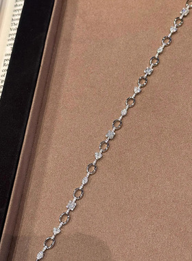 格调 小红书爆款精致高级感mini小钻钻异形钻手链高级感手饰品女