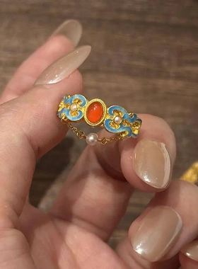 格调新款华凤倾殿戒指