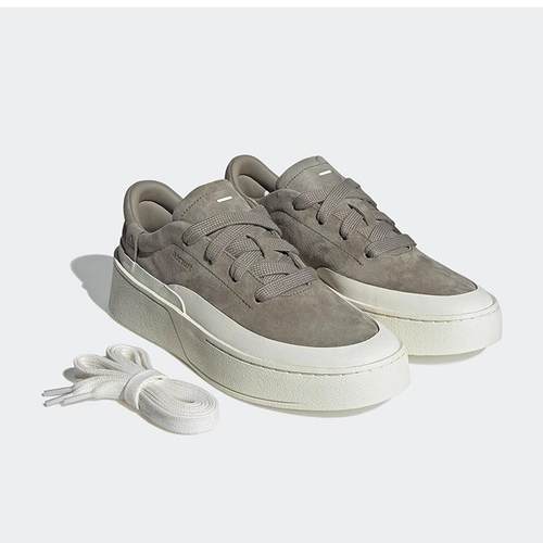 ADIDAS LABCOURT男女时尚厚底防滑耐磨潮流休闲板鞋JS0555 JS4148 - 图1