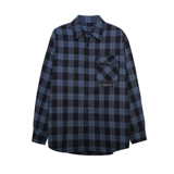 Tide, синяя рубашка, в корейском стиле, оверсайз