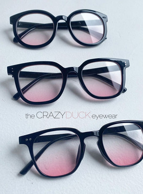 防蓝光复古男女腮红眼镜