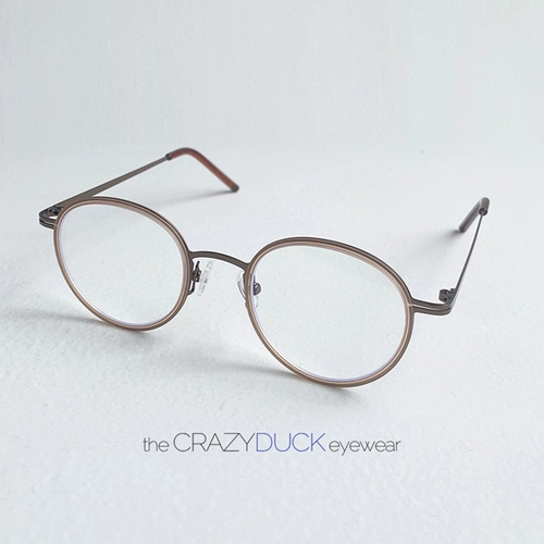 Сверхлегкие ретро металлические очки, в корейском стиле