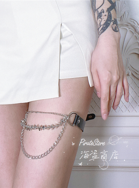 重金属辣妹链条choker项圈