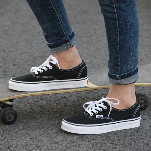 Vans, низкие классические тканевые эспадрильи подходит для мужчин и женщин для отдыха, кроссовки