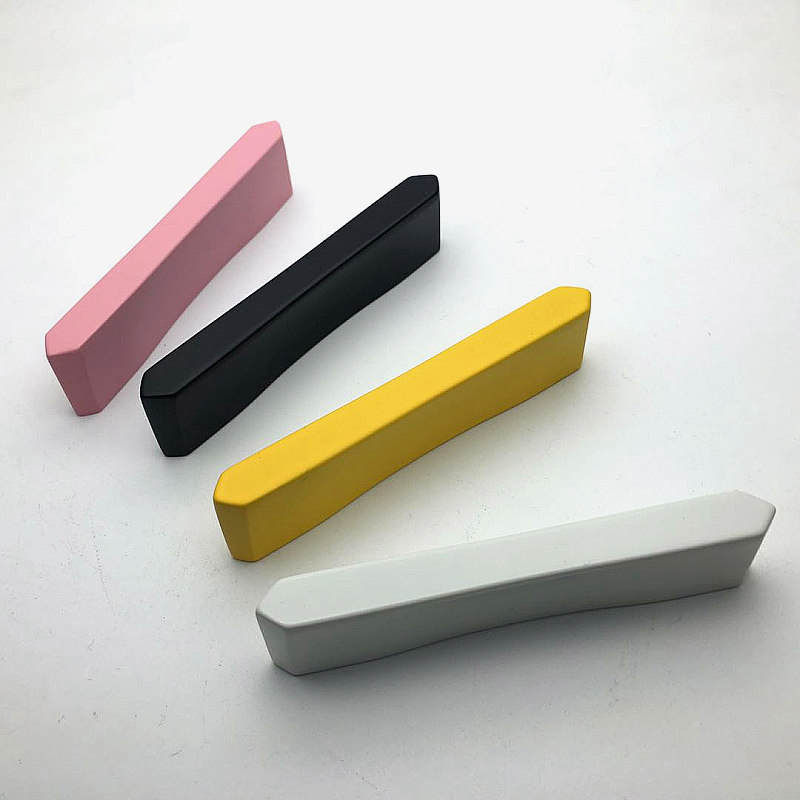 现代简约橱柜衣柜门儿童房彩色拉手64/128黑白粉红黄色抽屉长把手,淘宝优惠券,粉丝福利购,淘宝优惠卷