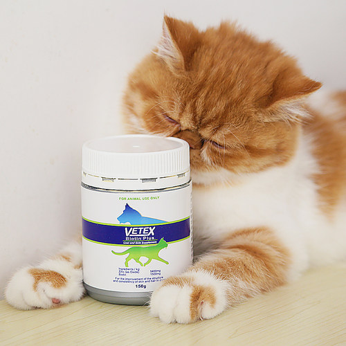 澳洲唯态 Vetex 纯净生物素爆毛粉 猫咪狗狗毛发皮肤日常膳食营养 - 图1