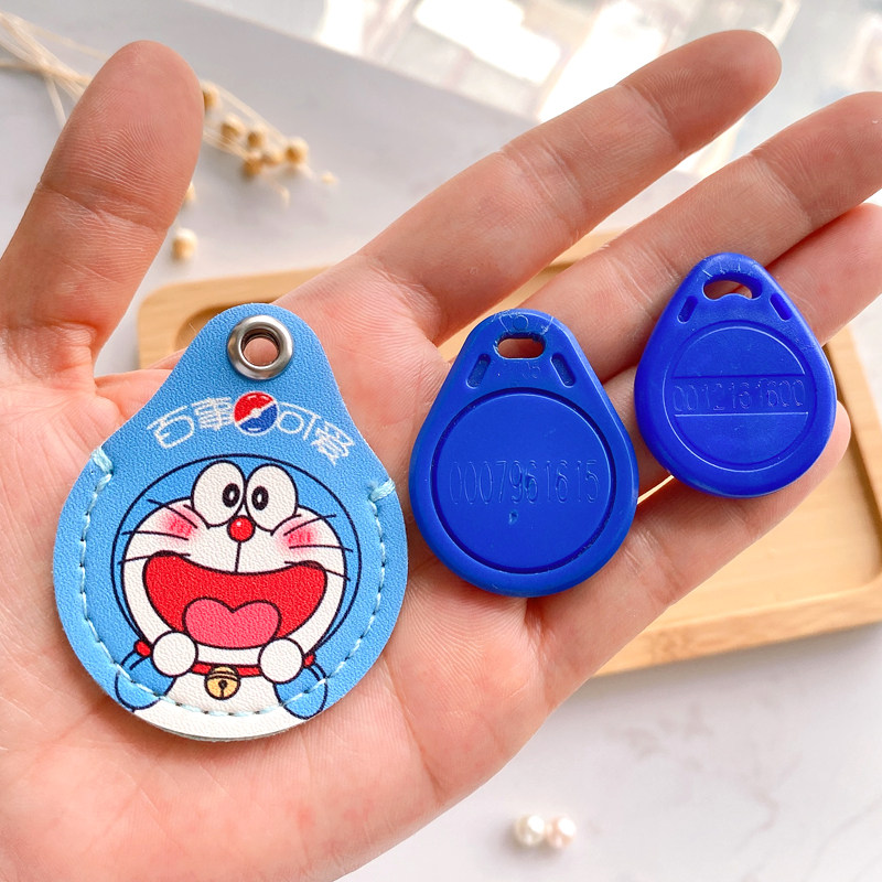 可爱门禁卡套水滴长方形钥匙扣迷你感应小区公交八达通电梯保护套,淘宝优惠券,粉丝福利购,淘宝优惠卷