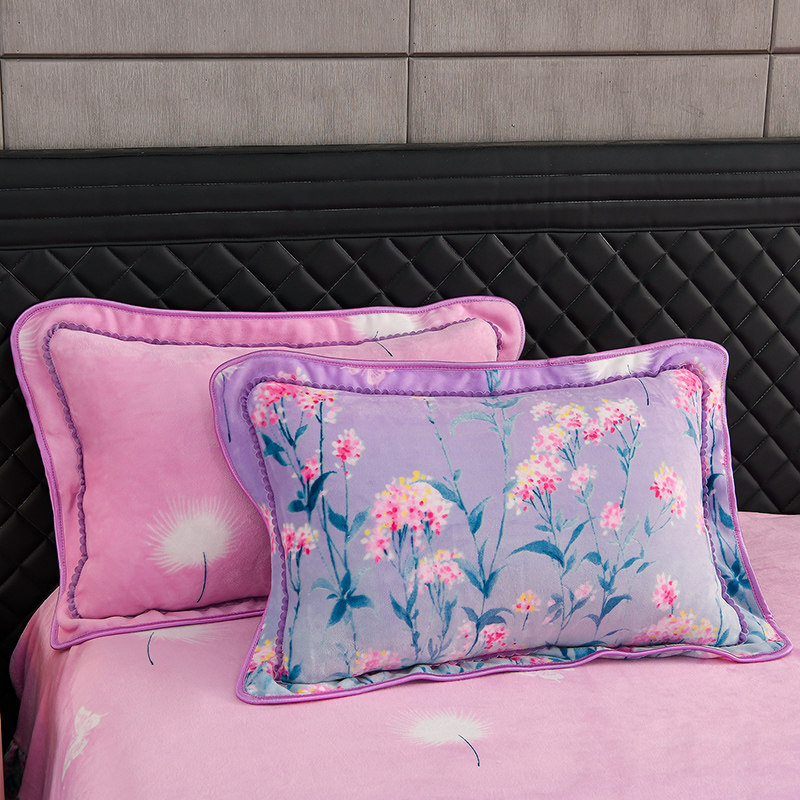 冬季牛奶绒四件套珊瑚绒被套床单加绒加厚双面绒法兰绒床上用品,淘宝优惠券,粉丝福利购,淘宝优惠卷