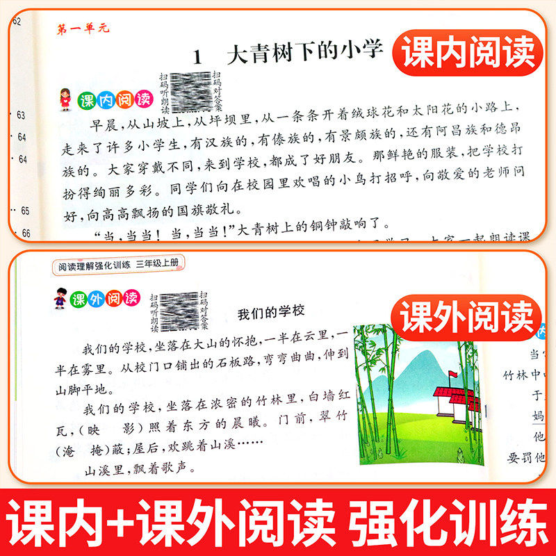 2026新阅读理解强化训练一年级上册下册人教版看图写话练字帖同步作文看拼音写词语小学语文阅读专项训练每日一练范文大全课外阅读