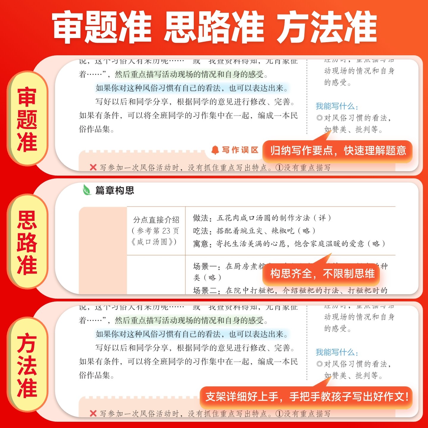 2024秋新版开心同步作文一年级二年级三四五六年级上册下册人教版 小学语文阅读理解专项训练写作练字帖小学生作文书范文大全书籍