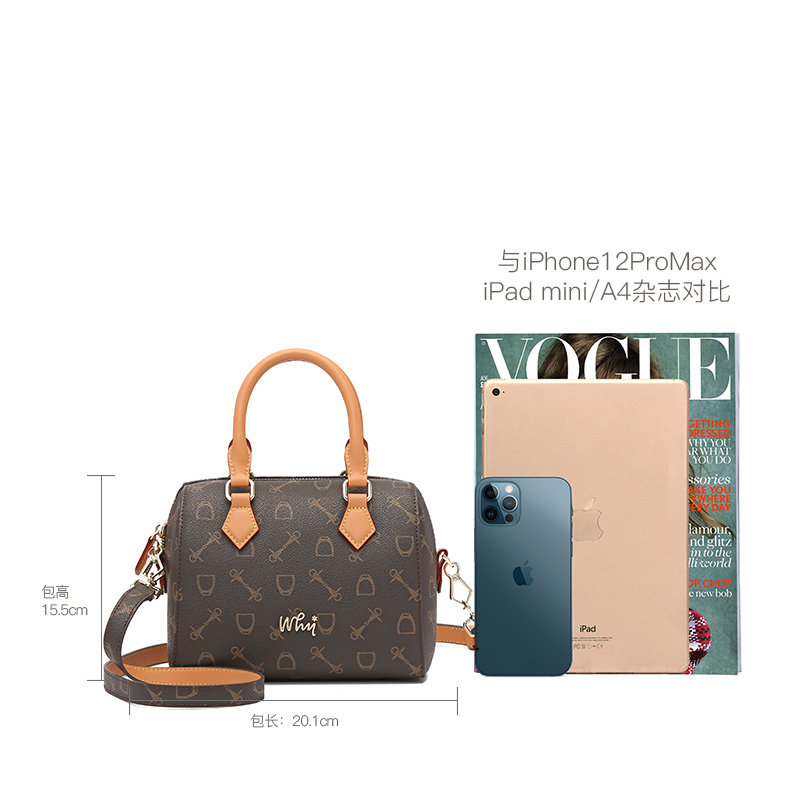 why 2023新款通勤洋气女波士顿包 why女士包袋