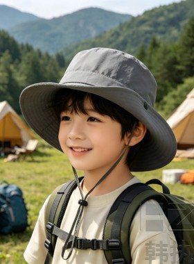 儿童帽子2026春夏季遮阳帽子男女