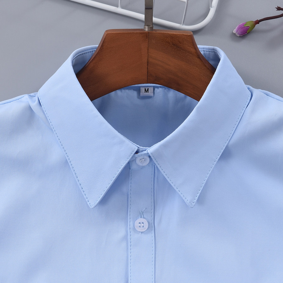 职业正装假领男女秋冬装饰衬衫假衣领配毛衣百搭神器黑白蓝纯色棉