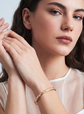 Lottie珞缇小香菱格间钻手镯