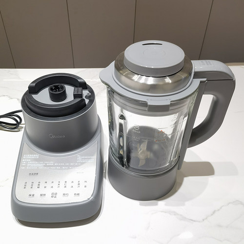 美的破壁机1.75升多功能婴儿辅食免过滤智能预约快速豆浆机BL1077 - 图2