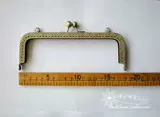 8,5,10,12,18,20 см. Цингу Медное квадратное давление цветок рот рот золото высокий качественный.