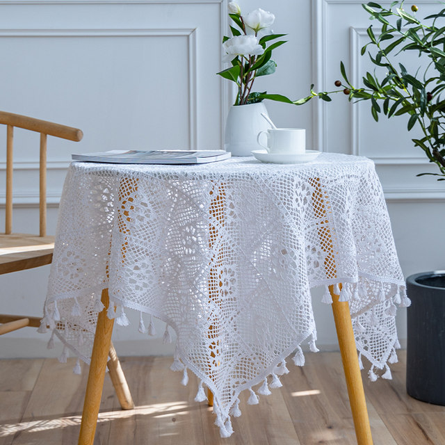 Surou French lace high-end tablecloth round tablecloth