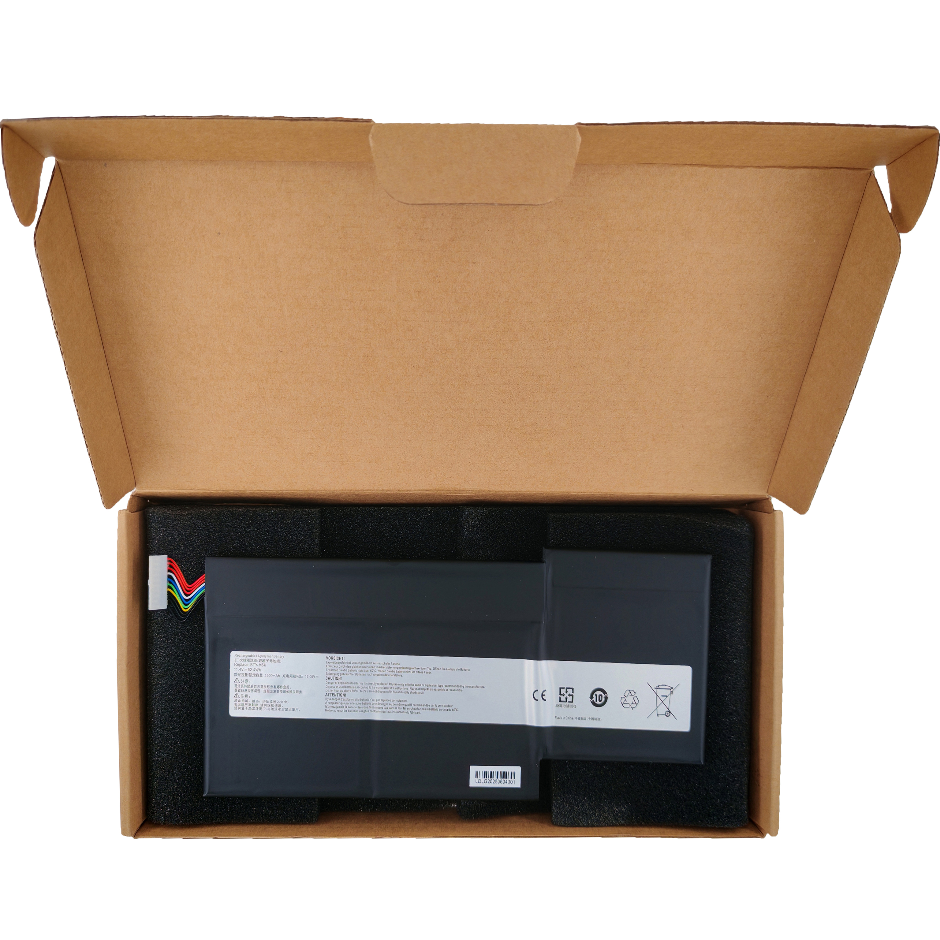 适用微星GF63 GF65 GF75 GS63/GS73VR BTY-M6K笔记本电池 - 图3