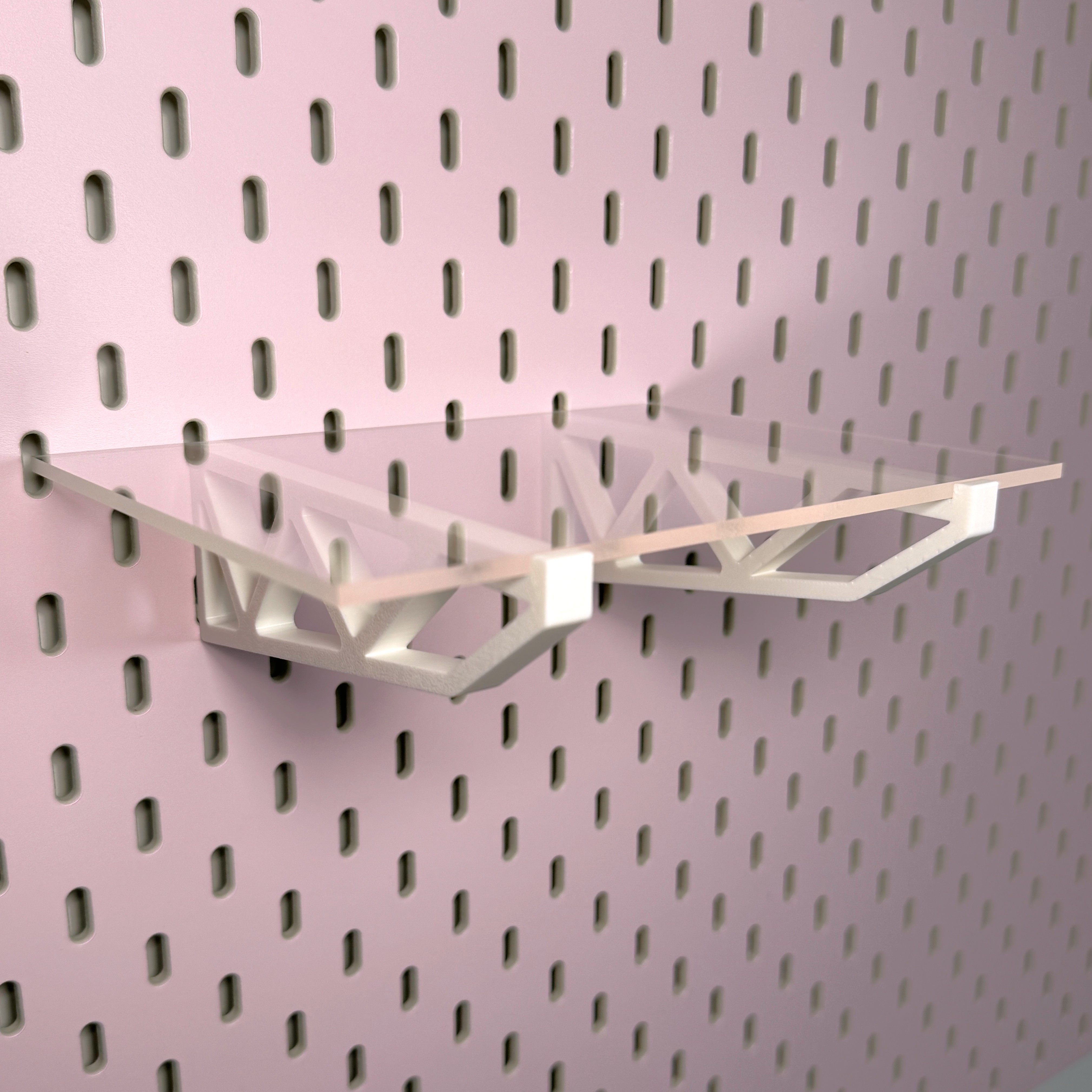 洞洞板配件  亚克力层板置物架 手办小型音响收纳展示平面架,淘宝优惠券,粉丝福利购,淘宝优惠卷