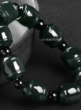 招财转运桶珠路路通玉石