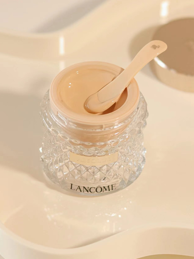 Lancome兰蔻菁纯精华粉底液粉霜100 110哑光养肤持久遮瑕粉底霜