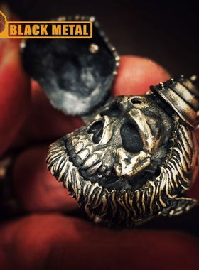 blackmeta迪克吊坠纯银创意潮流