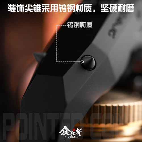 食肉者猛男美甲钛合金属手工拼装机械机甲送礼物男生玩具cosplay - 图3