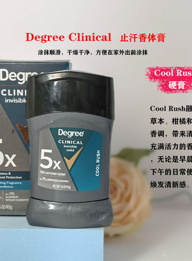 DegreeClinical止汗香体膏