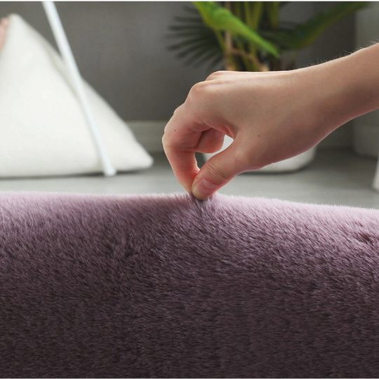 Ins style machine washable thickened bay window floor mat customized