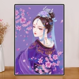 Mona Lisa Cross Stroke Living Room Древняя ветряная пекинская оперная оперная опер