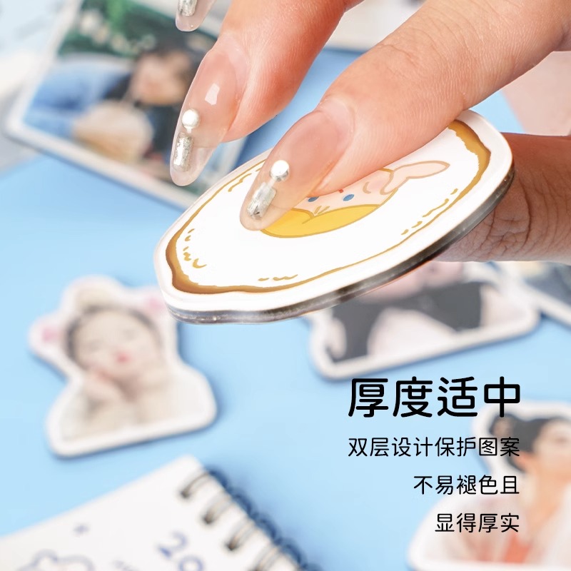 亚克力冰箱贴定制猫咪照片定做个性创意磁性贴logo立体磁铁挂件