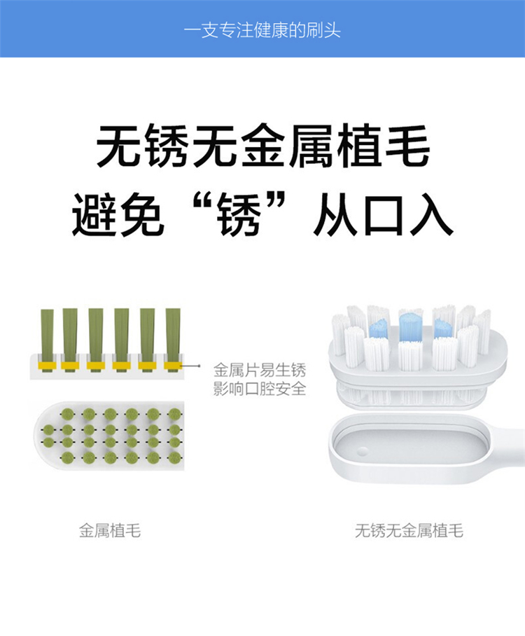 小米电动牙刷充电底座t500充电器mes601t300充电器感应式底座-图1