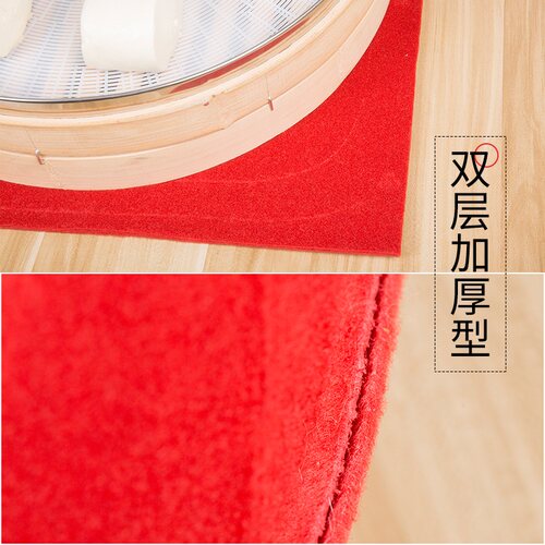 蒸汽炉密封防渗水垫子 蒸笼角 蒸笼和蒸炉之间密封垫 放漏气垫子 - 图0