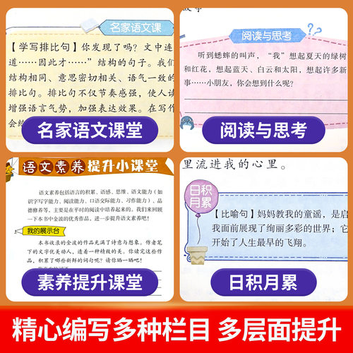 金波四季童话美文注音版全套4册雨点儿阳光树和喜鹊沙滩上的童话一年级阅读课外书必读老师推荐经典书目儿童诗选带拼音的书籍-图3