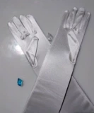 Длинные перчатки, ретро свадебное платье, комплект для принцессы, выпускной вечер