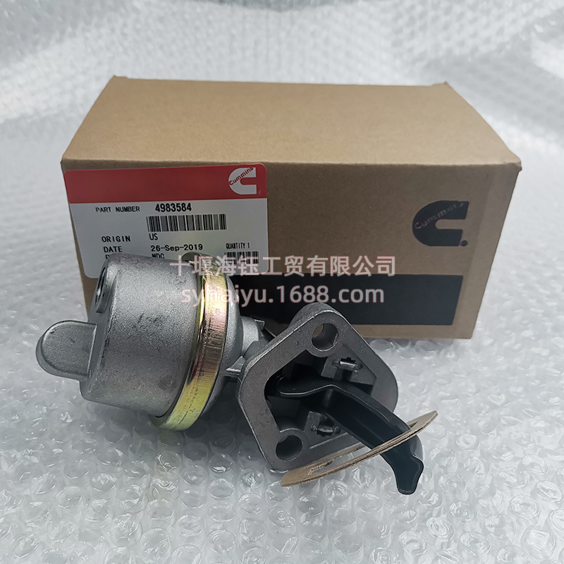 6BT膜片式输油泵总成4983584 东风康明斯四缸柴油机发动机配件 - 图2