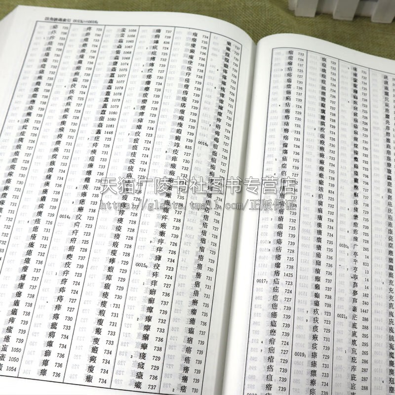 康熙字典 标点整理本 精装16开 繁体字字典四角号码笔画排列单字 中国汉字古代字典工具书 上海辞书出版