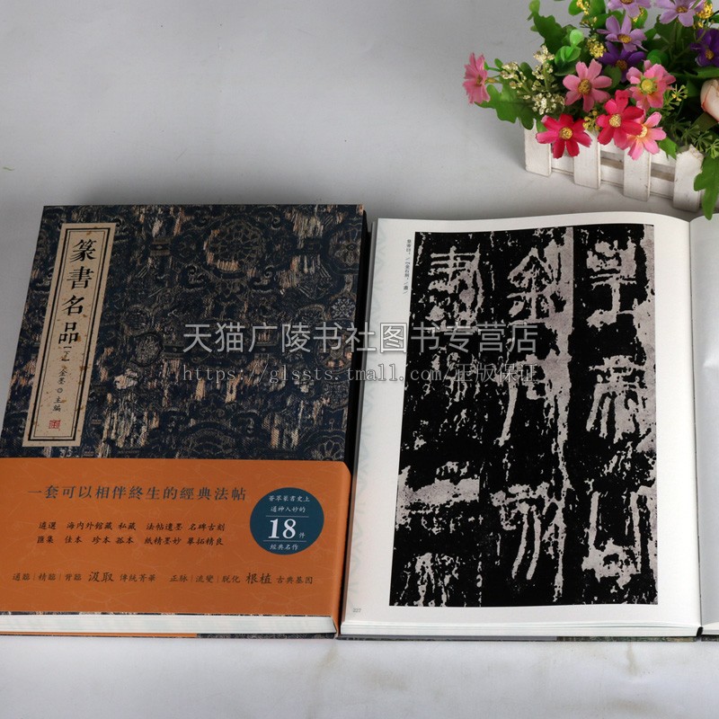 篆书名品 上下共 精装典藏2册 金墨著 中国传统文化书法名家字贴古代碑贴 经典法帖佳本珍本孤本作品集纸精墨妙畅销书籍 金城出版