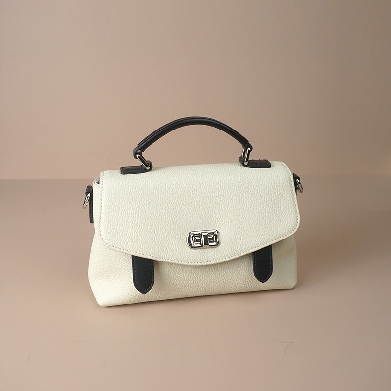 怪兽君法式小众剑桥包真皮小方包高级感头层牛皮斜挎包撞色小包包,淘宝优惠券,粉丝福利购,淘宝优惠卷