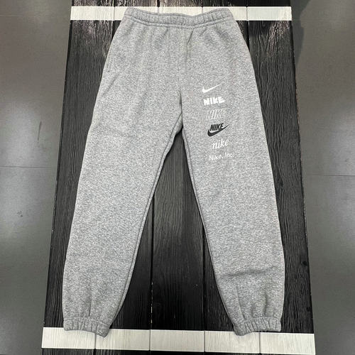 Nike/耐克男子加绒保暖针织休闲运动休闲长裤FN2644 DX0796-010 - 图1